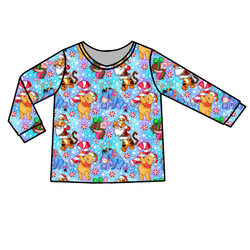 Holiday Hunny Ruby Adult Long Sleeve Shirt - Bamboo - Pre Order - Christmas Special