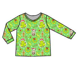 Swamp Bells Ruby Adult Long Sleeve Shirt - Bamboo - Pre Order - Christmas Special
