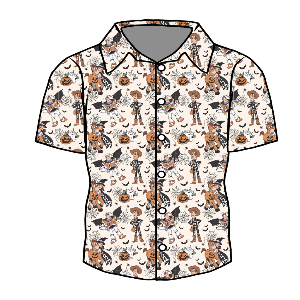 Terror Toys - Twilight Men's Button Down Bamboo - Pre Order