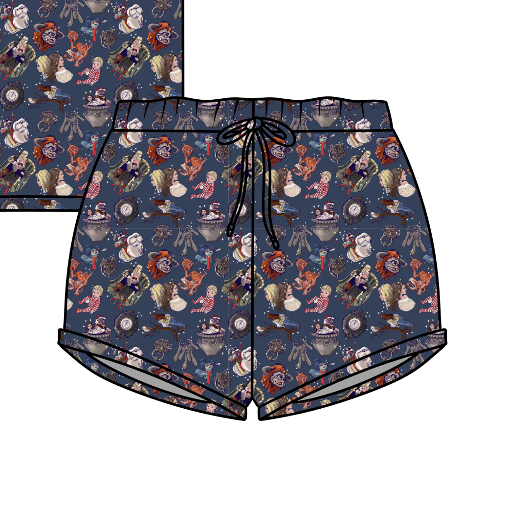The Babe Jazzy Adult Pajama Bamboo Shorts - Pre Order