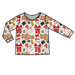 Building Christmas Memories Ruby Adult Long Sleeve Shirt - Bamboo - Pre Order - Christmas Special