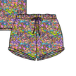 90's Playdate Jazzy Adult Pajama Bamboo Shorts - Pre Order