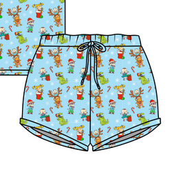 Holiday Parade Jazzy Adult Shorts - Bamboo - Pre Order - Christmas Special