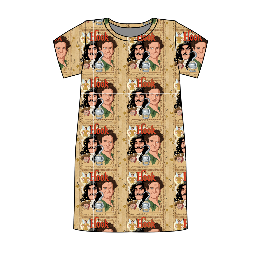 Never Grow Up Poppy Oversized Sleep Shirt Bamboo - Pre Order
