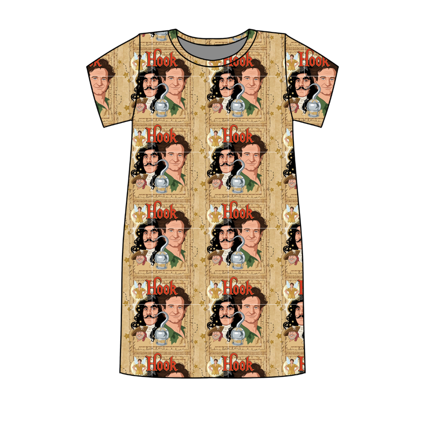 Never Grow Up Poppy Oversized Sleep Shirt Bamboo - Pre Order