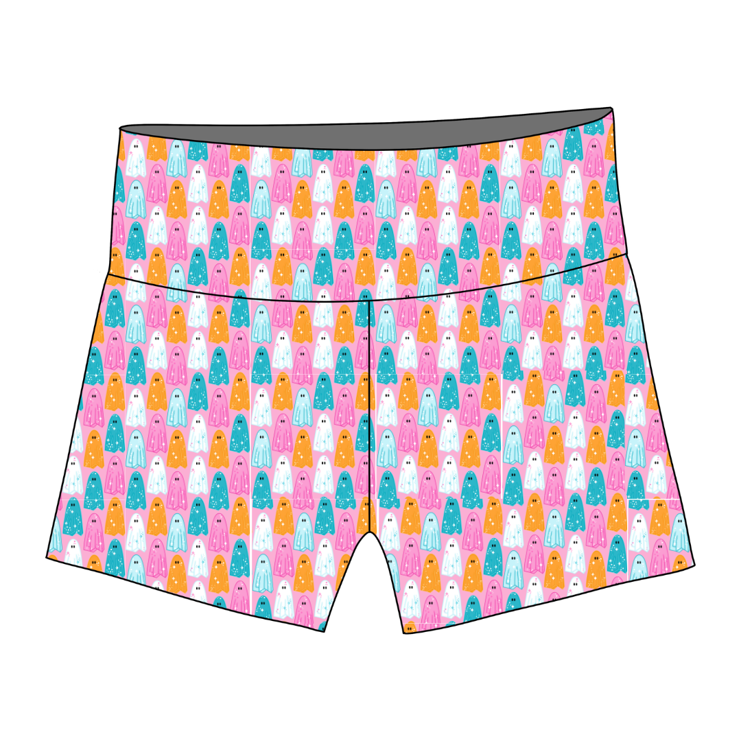 Lets Go Ghouls - Nola Biker Shorts Knit - PRE ORDER