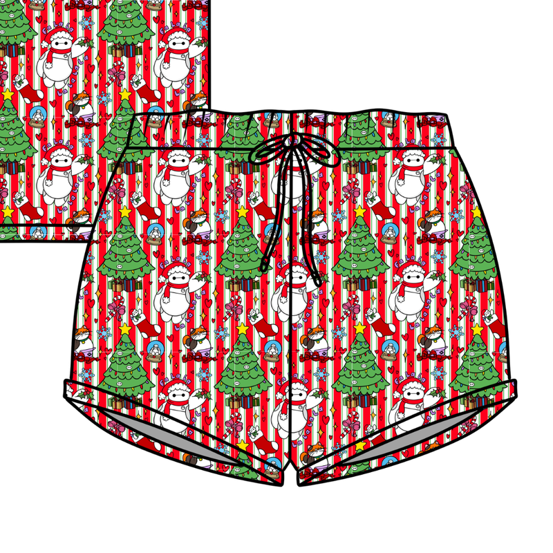 Falala Care Jazzy Adult Shorts - Bamboo - Pre Order - Christmas Special
