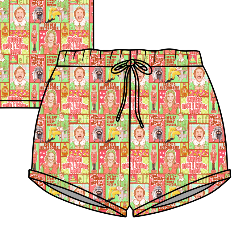 Someone Needs a Hug Jazzy Adult Shorts - Bamboo - Pre Order - Christmas Special