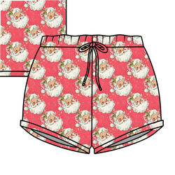 Jingle All the Way Jazzy Adult Shorts - Bamboo - Pre Order - Christmas Special