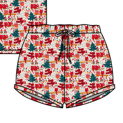 Milk & Mischief Jazzy Adult Shorts - Bamboo - Pre Order - Christmas Special