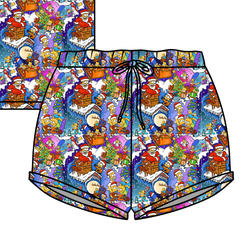 D oh Holy Night Jazzy Adult Shorts - Bamboo - Pre Order - Christmas Special