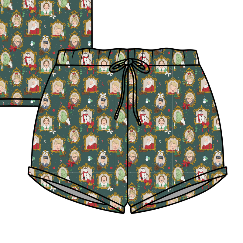 Holiday Box Office Jazzy Adult Shorts - Bamboo - Pre Order - Christmas Special