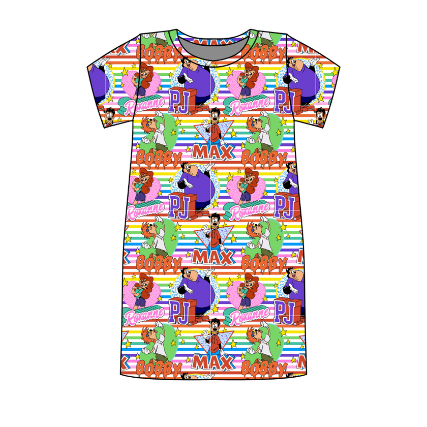 Stand Out, Bobby! Poppy Oversized Sleep Shirt Bamboo - Pre Order