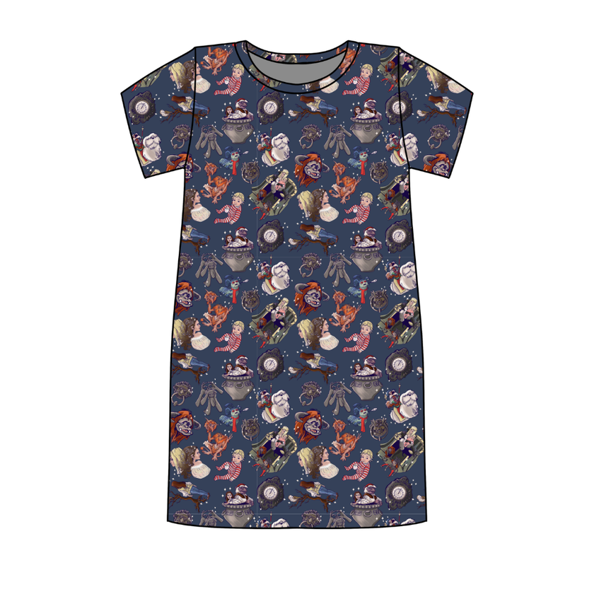 The Babe Poppy Oversized Sleep Shirt Bamboo - Pre Order