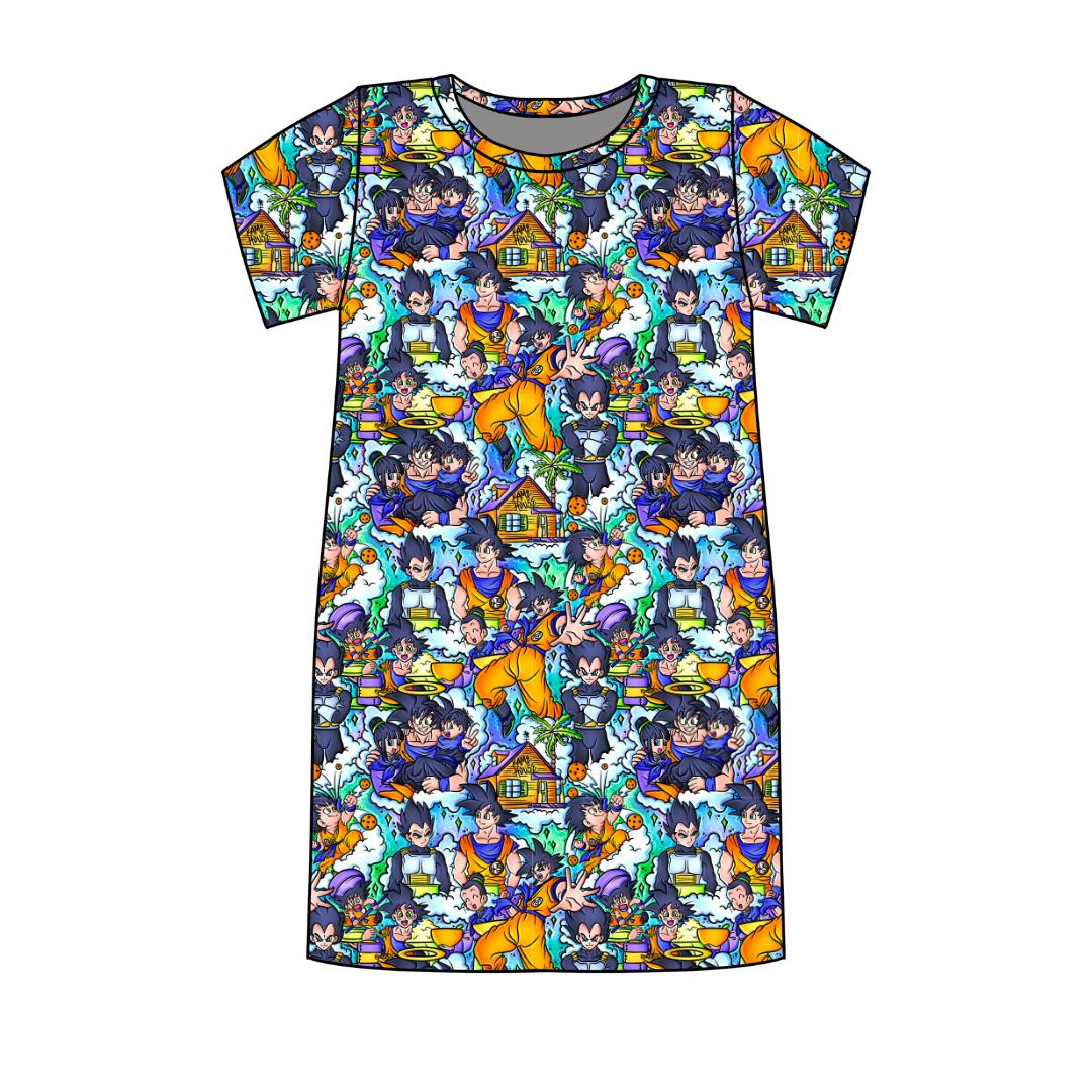 Limitless Poppy Oversized Sleep Shirt Bamboo - Pre Order