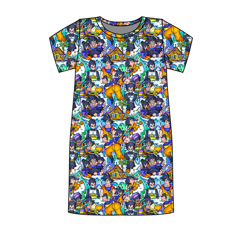 Limitless Poppy Oversized Sleep Shirt Bamboo - Pre Order