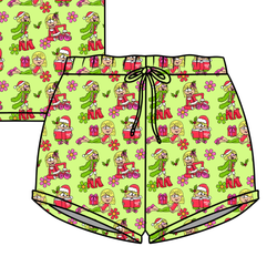 Merry Girl Era Jazzy Adult Shorts - Bamboo - Pre Order - Christmas Special