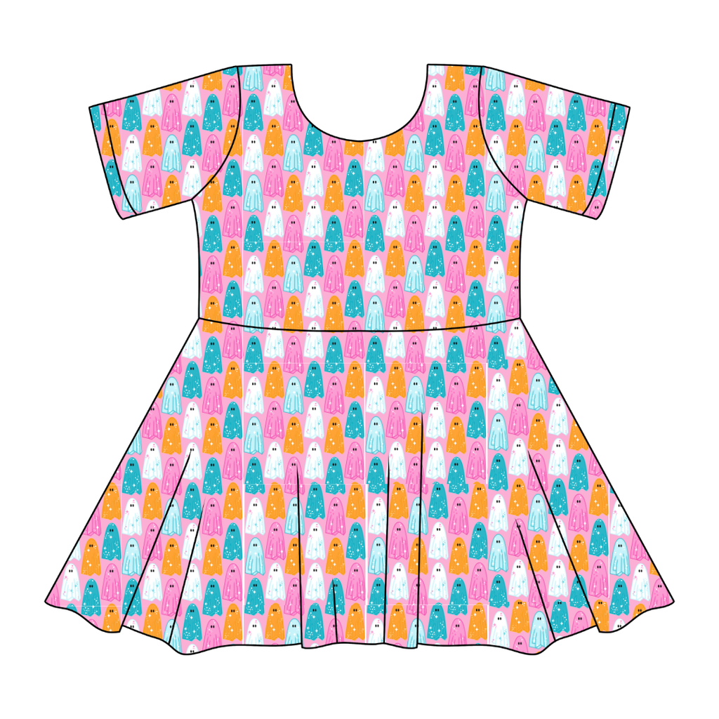 Lets Go Ghouls - SIERRA - KNIT TWIRL DRESS - PRE ORDER