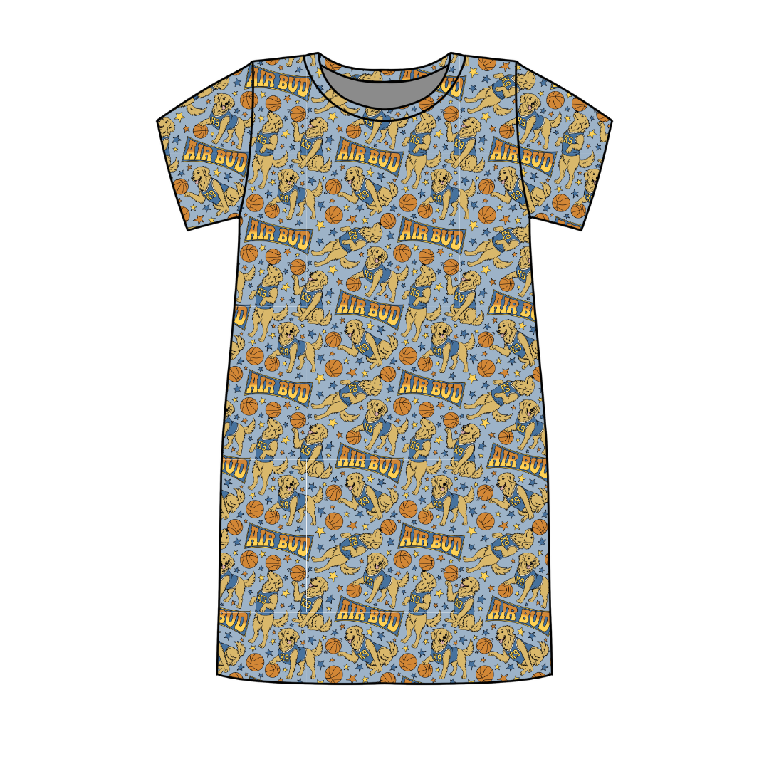 Golden MVP Poppy Oversized Sleep Shirt Bamboo - Pre Order