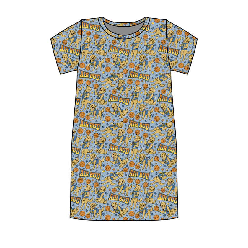 Golden MVP Poppy Oversized Sleep Shirt Bamboo - Pre Order