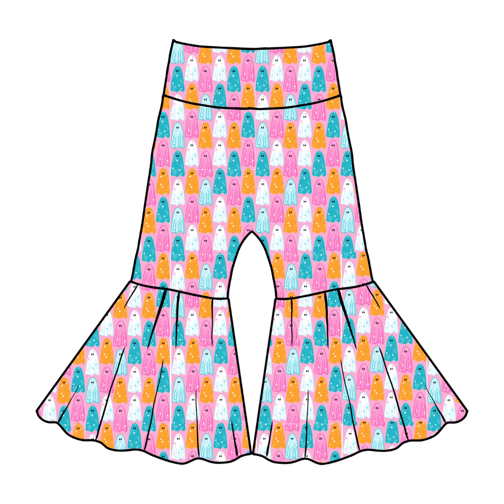 Lets Go Ghouls - Mirage Knit Flares - PRE ORDER