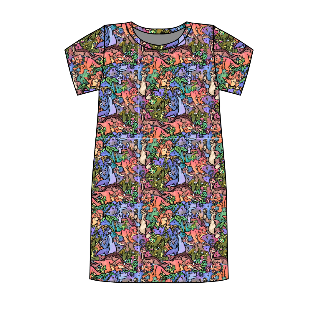 The Great Valley Poppy Oversized Sleep Shirt Bamboo - Pre Order