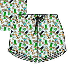 Christmas Crafts Jazzy Adult Shorts - Bamboo - Pre Order - Christmas Special