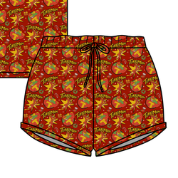 Turbo Jazzy Adult Shorts - Bamboo - Pre Order - Christmas Special