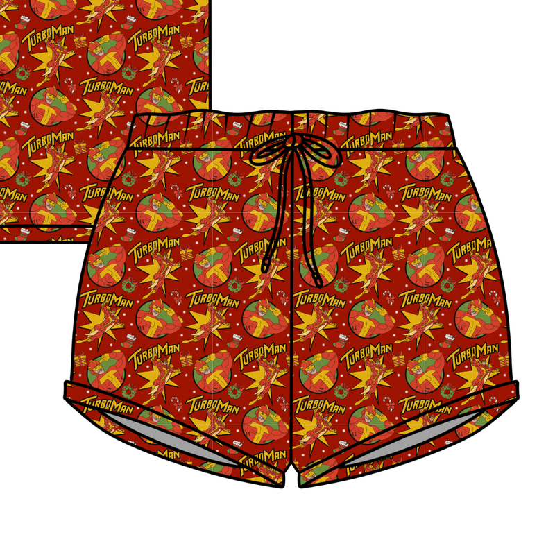 Turbo Jazzy Adult Shorts - Bamboo - Pre Order - Christmas Special