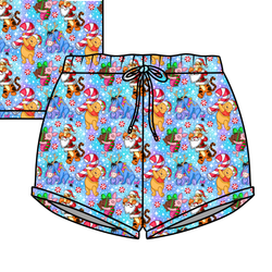 Holiday Hunny Jazzy Adult Shorts - Bamboo - Pre Order - Christmas Special