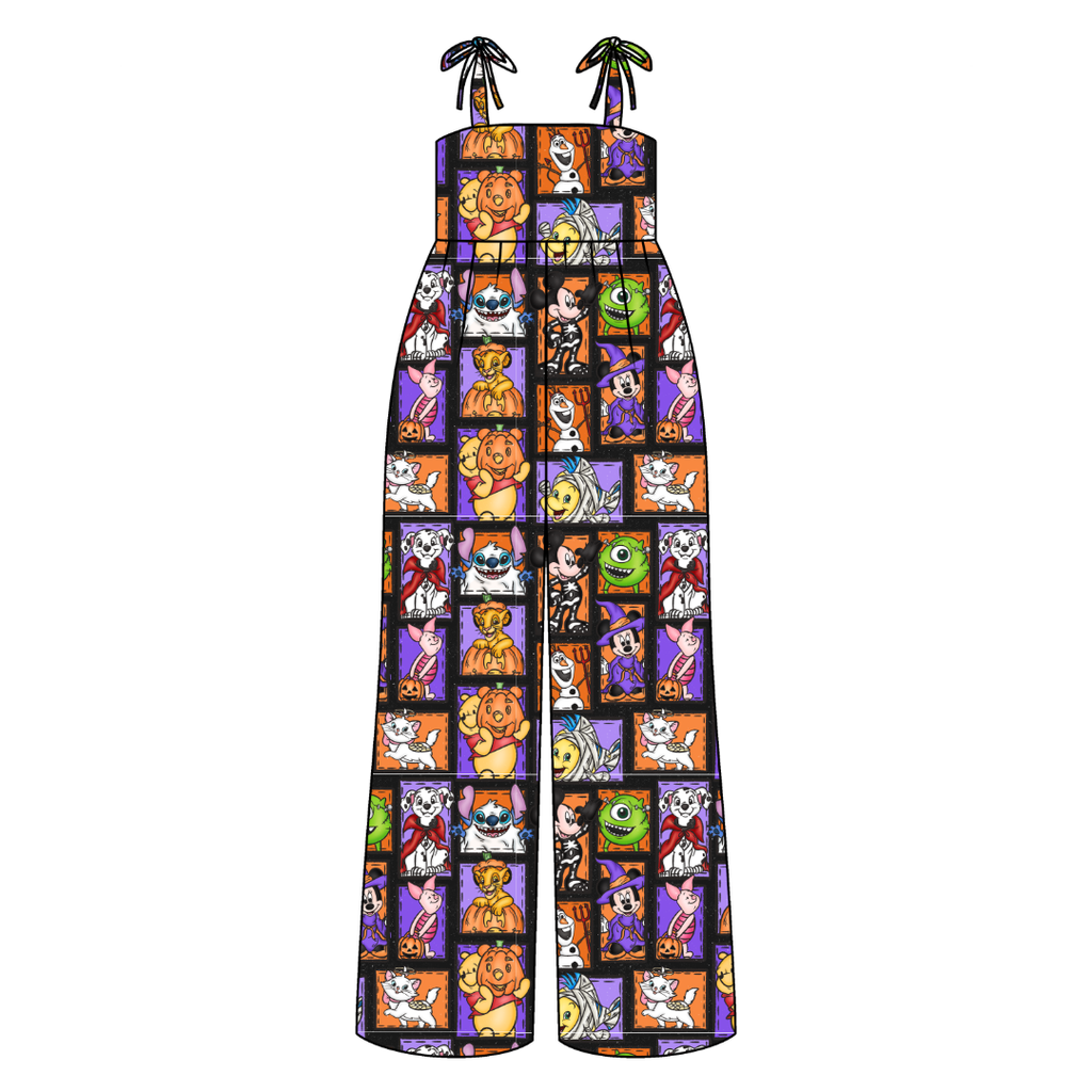 Magical Mashup Rene Adult Shoulder Tie Jumpsuit Bamboo - Pre Order