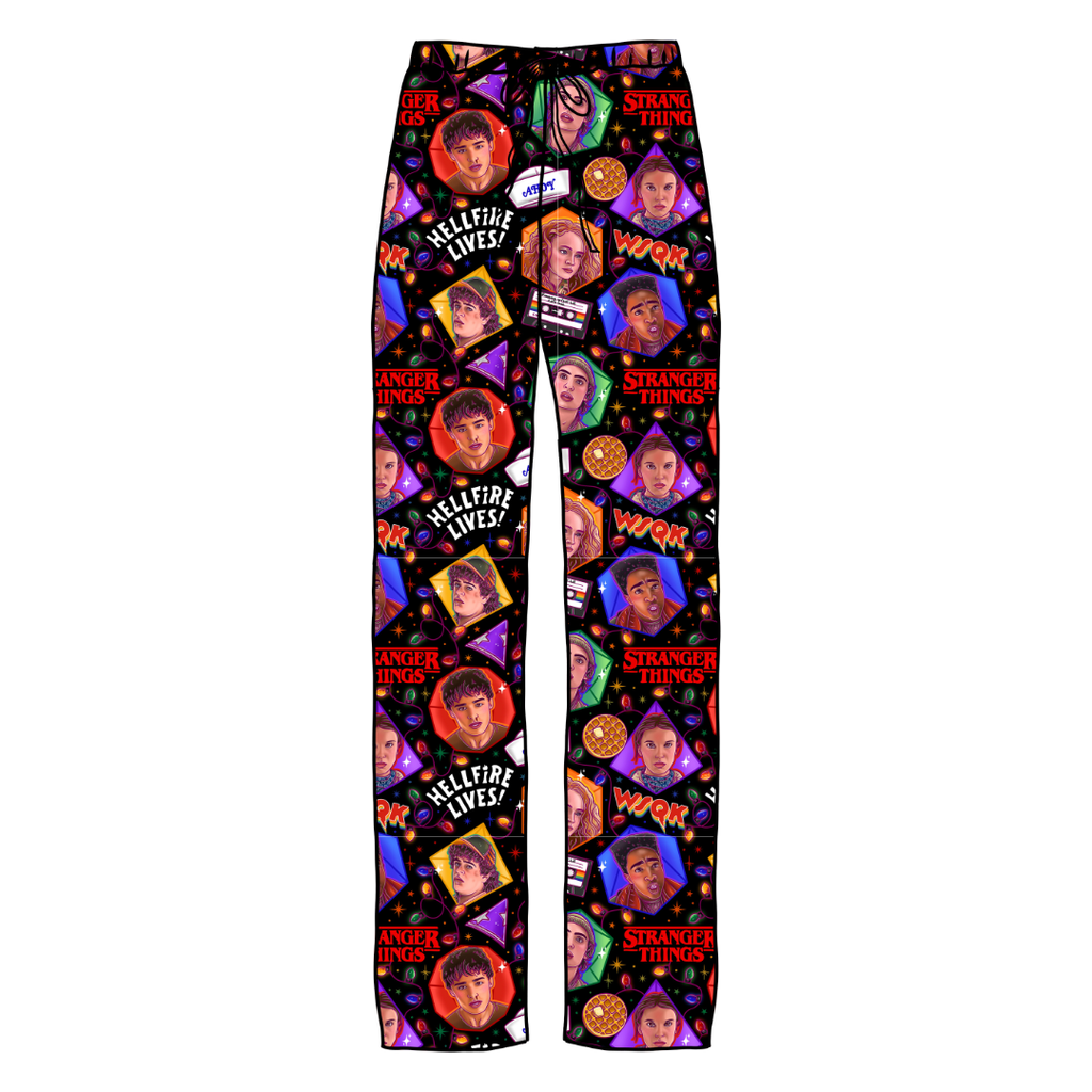 Upside Down Night Cosmic Adult Bamboo Pants - Pre Order