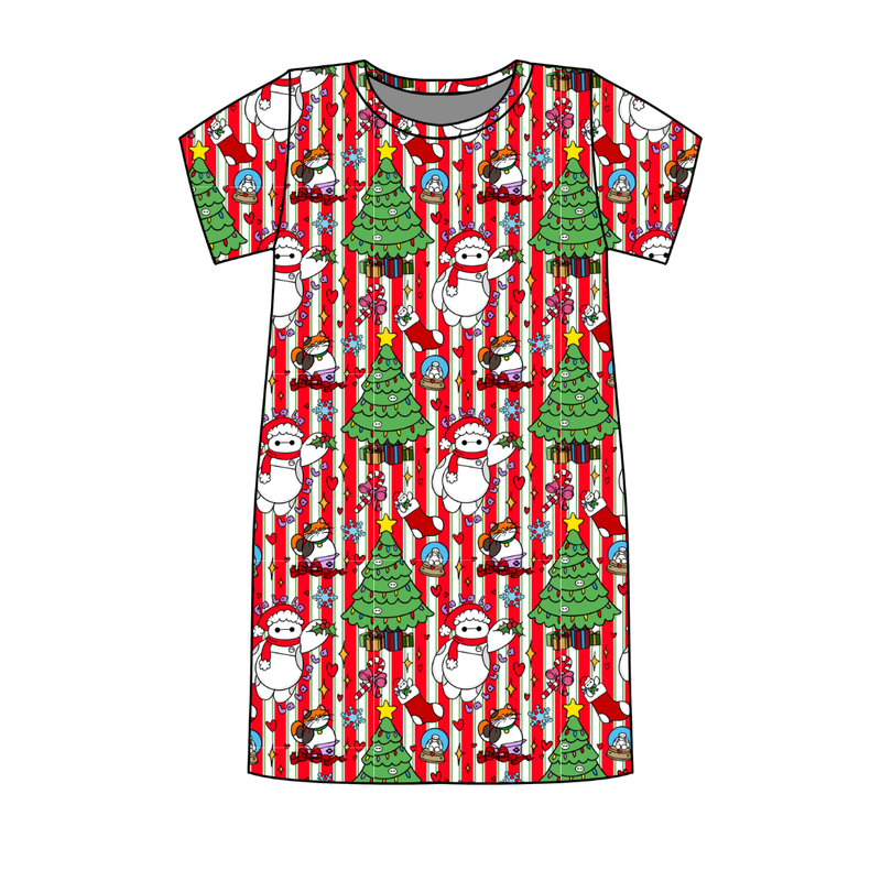 Falala Care Poppy Women's Lounge Dress - Bamboo - Pre Order - Christmas Special