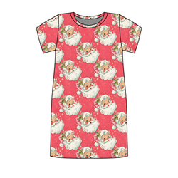 Jingle All the Way Poppy Women's Lounge Dress - Bamboo - Pre Order - Christmas Special