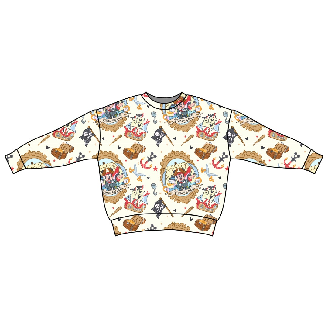 Ahoy, Matey! Zayn Oversized Pullover - PRE ORDER