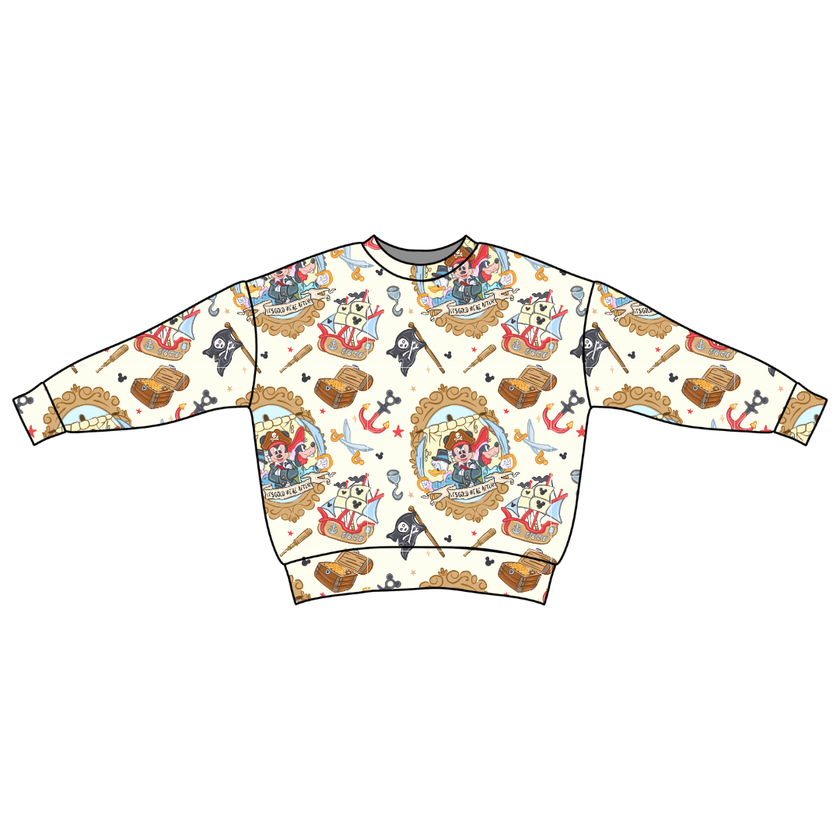 Ahoy, Matey! Zayn Oversized Pullover - PRE ORDER