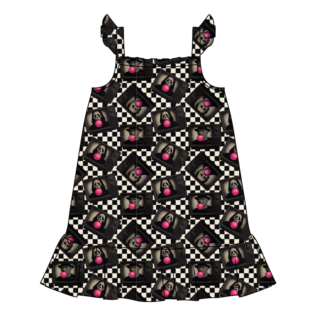 Bubblegum Fright Night Honey Bamboo Sleeveless Nightgown - PRE ORDER