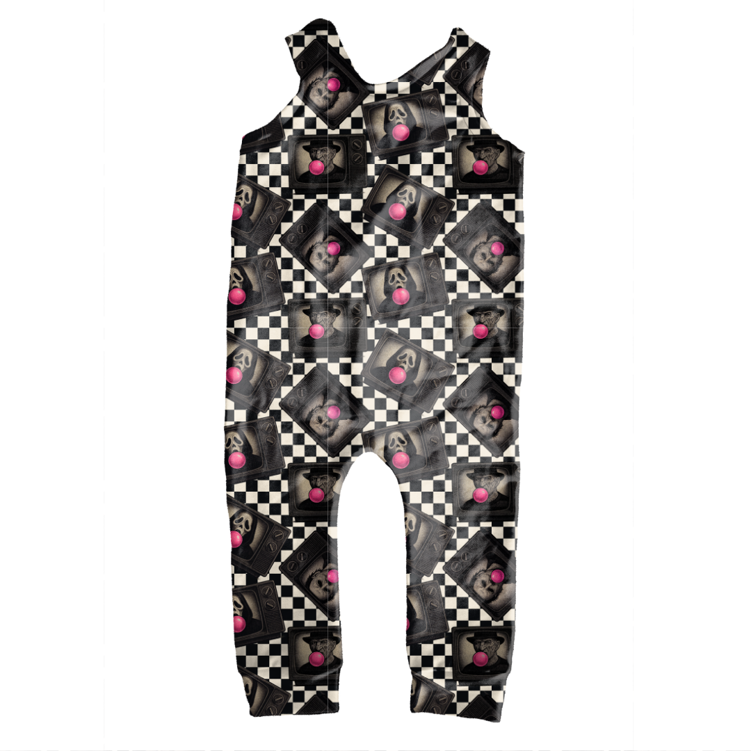 Bubblegum Fright Night - Oakley Overalls Knit - PRE ORDER