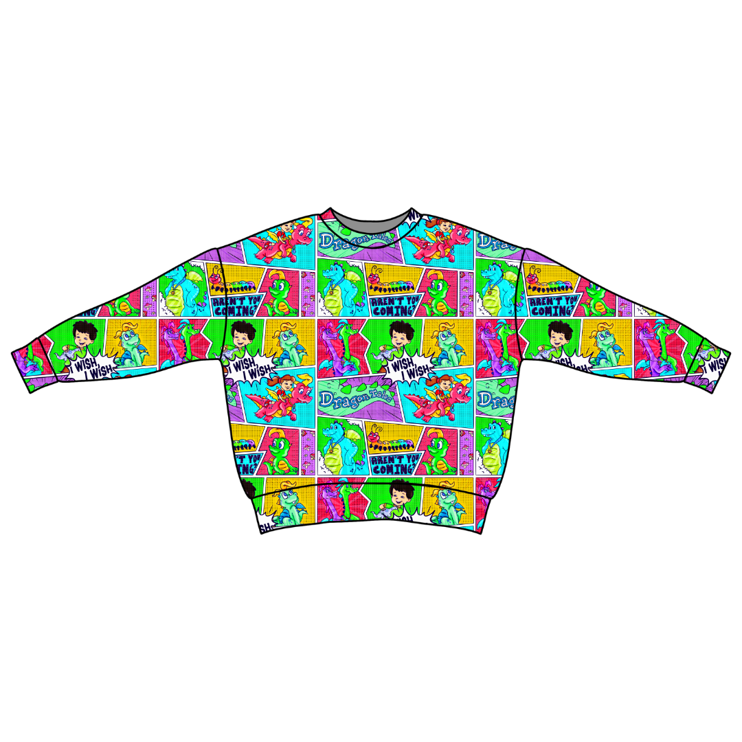 Dragon Dreams Zayn Oversized Pullover - PRE ORDER
