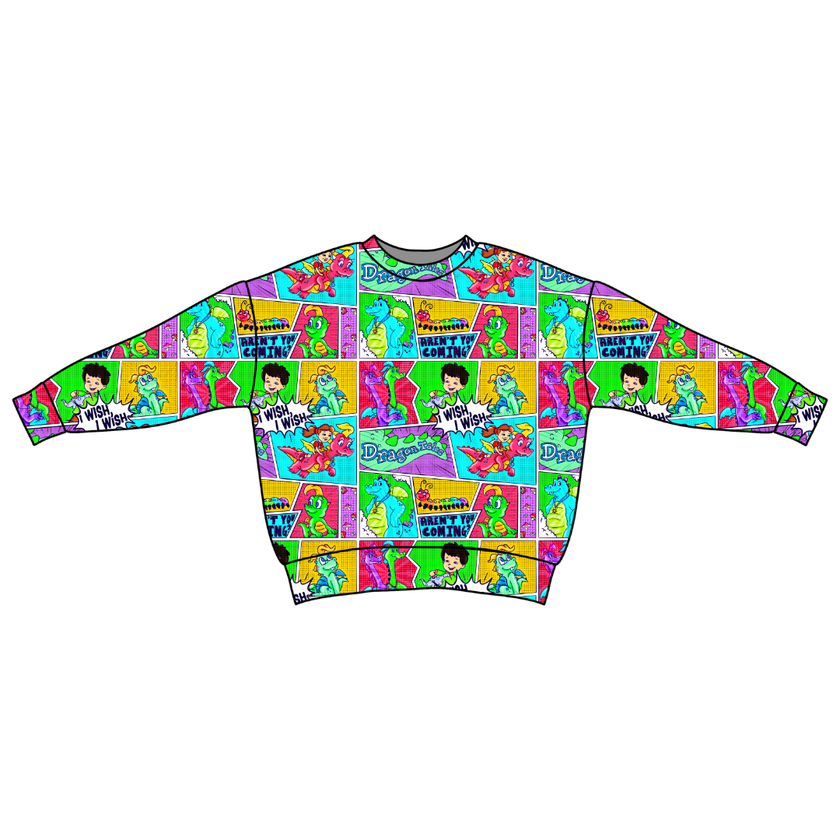 Dragon Dreams Zayn Oversized Pullover - PRE ORDER