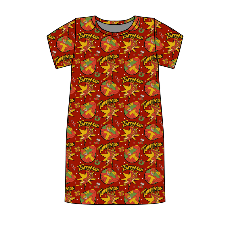 Turbo Poppy Women's Lounge Dress - Bamboo - Pre Order - Christmas Special