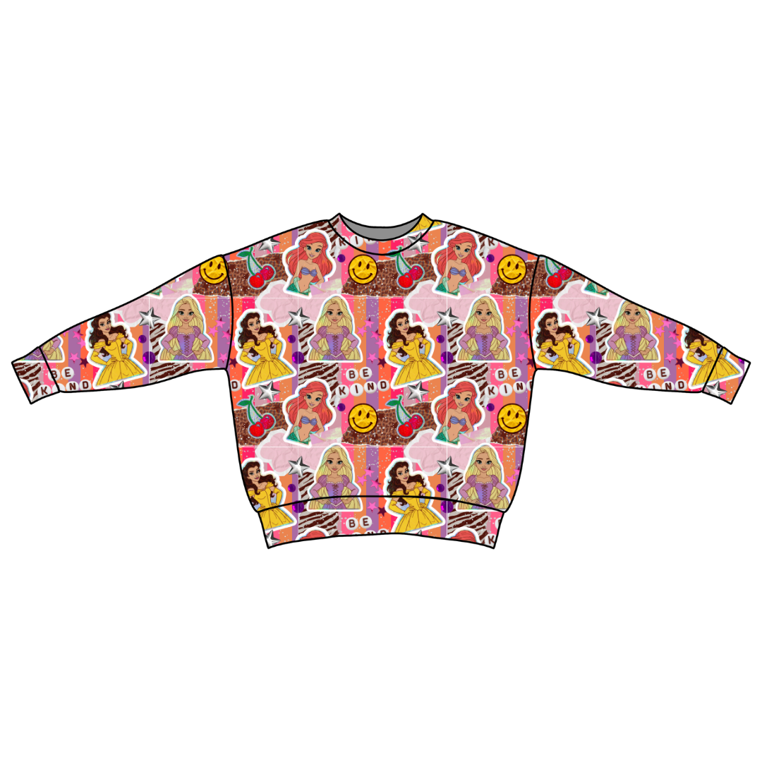 Royal Daydreams Zayn Oversized Pullover - PRE ORDER