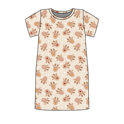 Reindeer Games Poppy Women's Lounge Dress - Bamboo - Pre Order - Christmas Special