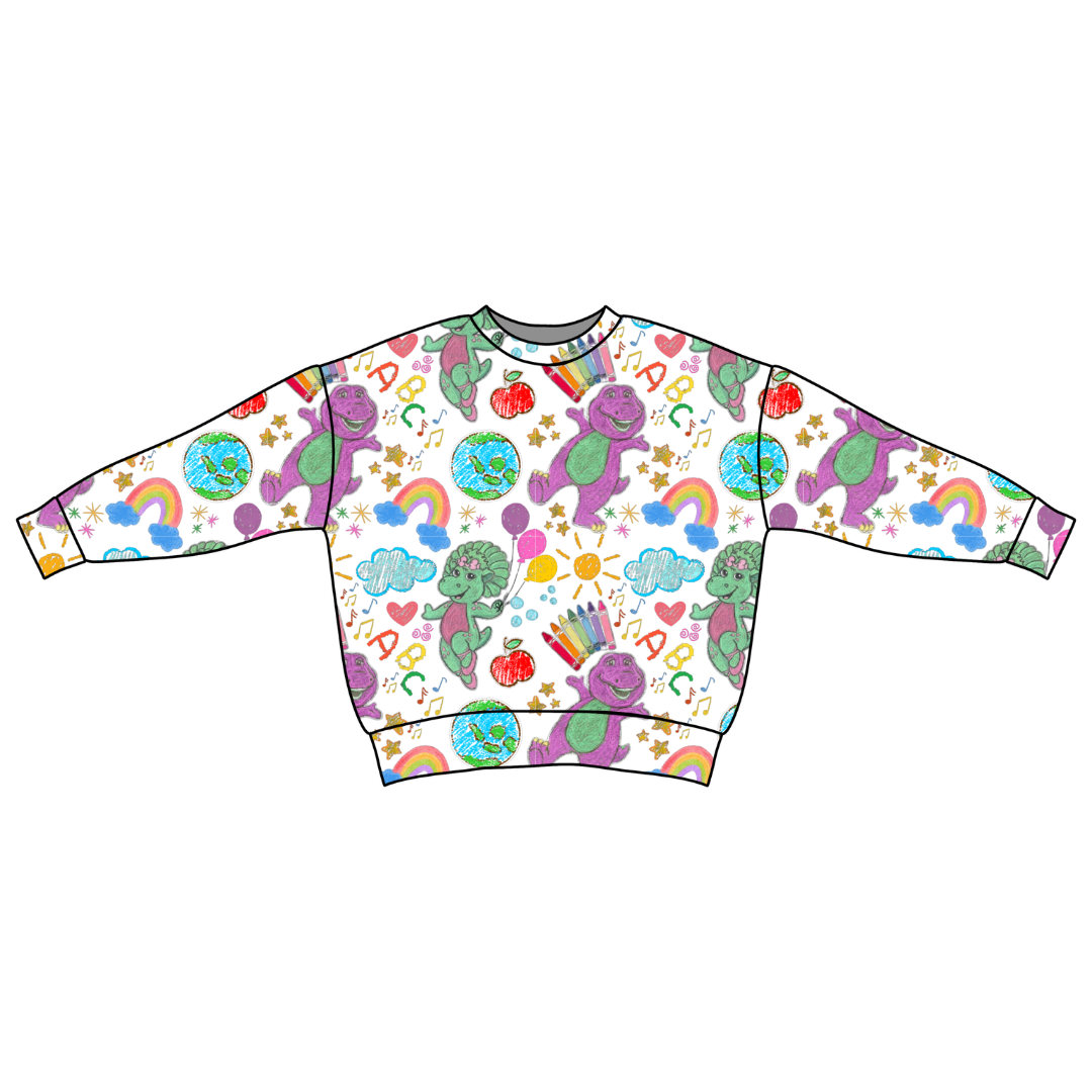 Learning is Magic Zayn Oversized Pullover - PRE ORDER