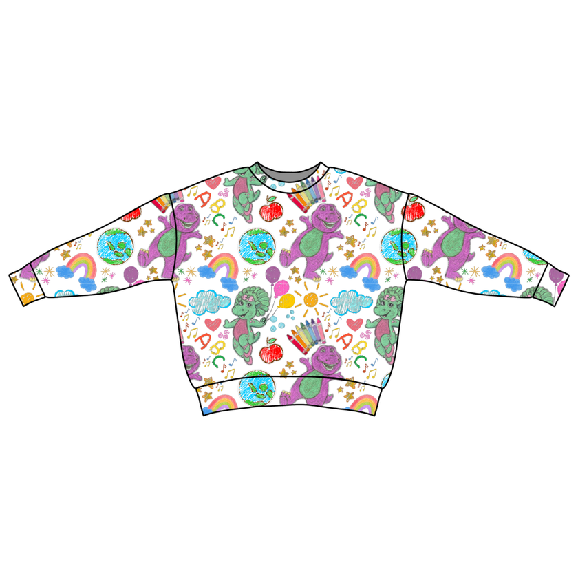 Learning is Magic Zayn Oversized Pullover - PRE ORDER