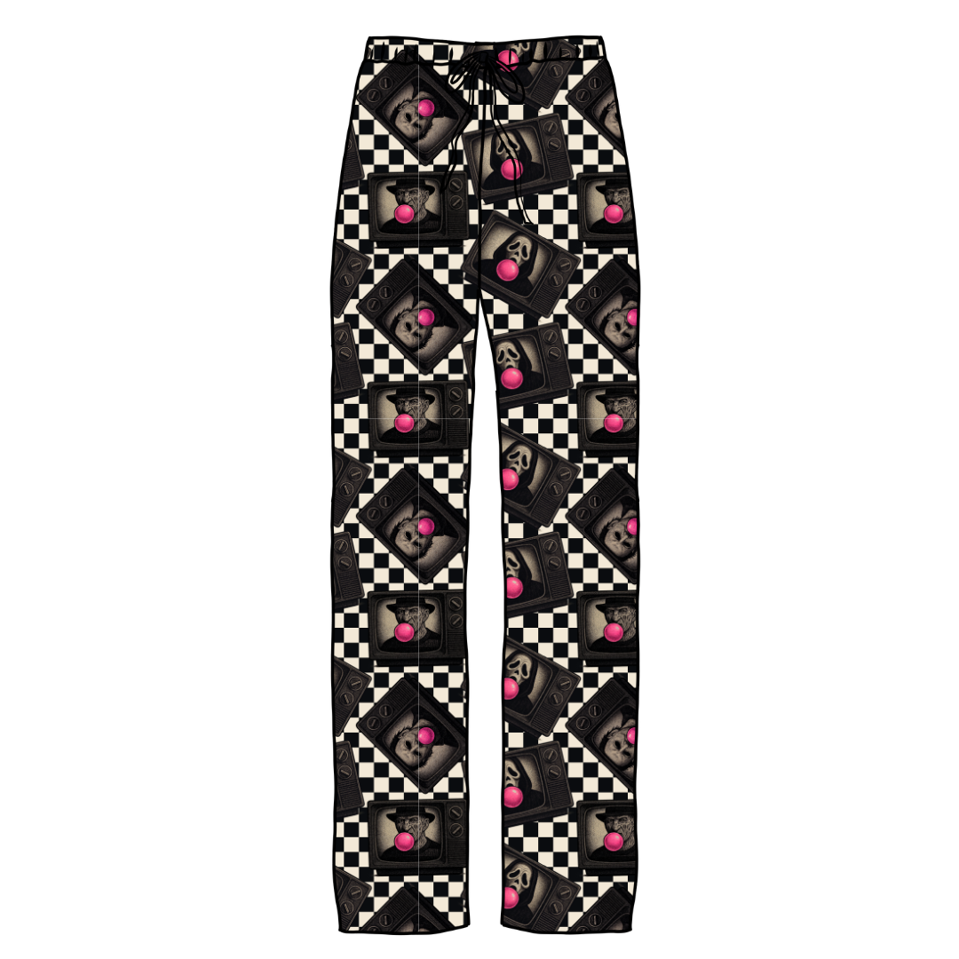 Bubblegum Fright Night Cosmic Adult Bamboo Pants - Pre Order