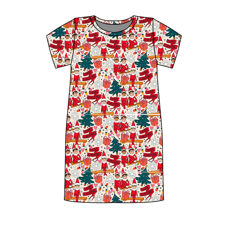 Milk & Mischief Poppy Women's Lounge Dress - Bamboo - Pre Order - Christmas Special
