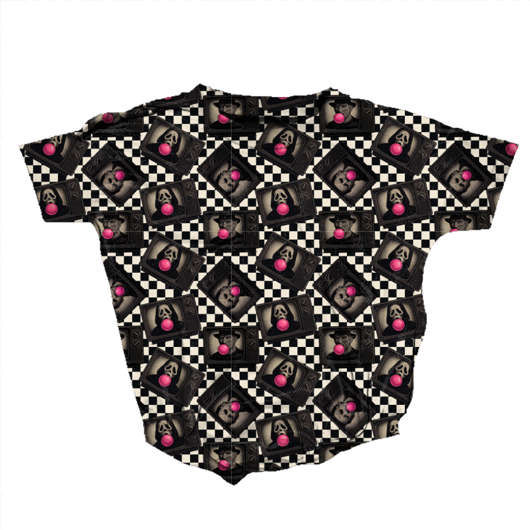 Bubblegum Fright Night Opal Short Sleeve Bubble Bamboo - PRE ORDER