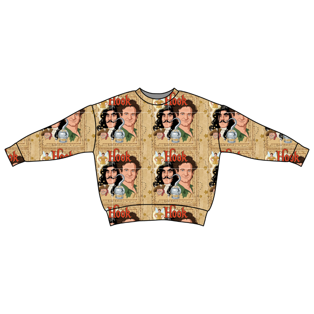 Never Grow Up Zayn Oversized Pullover - PRE ORDER