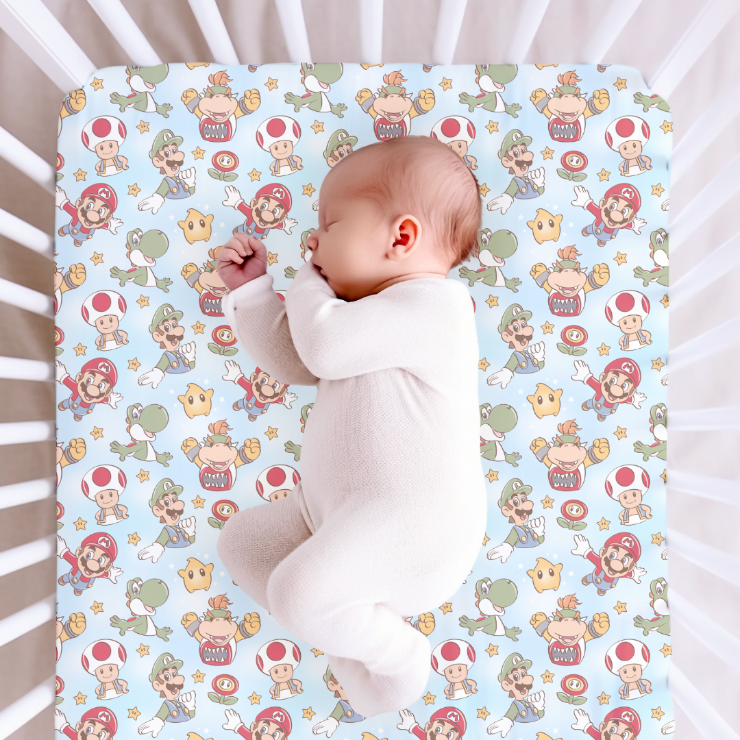 Dino Might Fitted Sheet Bamboo - PRE ORDER